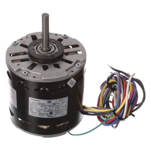 CENTURY 9405A Motor,3/4 to 1/5 HP,1075 rpm,48Y,115V