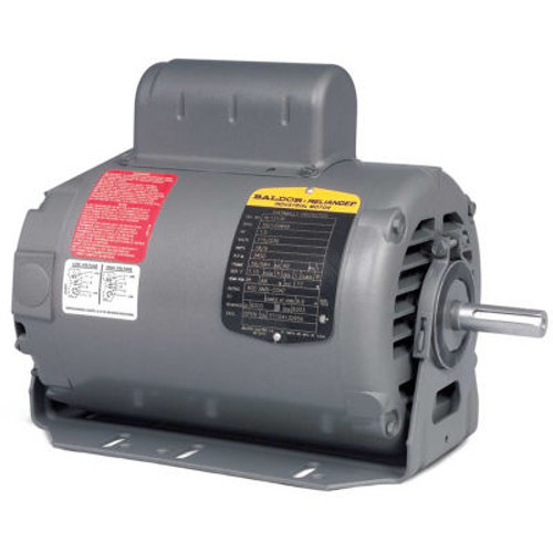 Baldor-Reliance Motor RL1304A277, .5HP, 1725RPM, 1PH, 60HZ, 56, 3418L, OPEN, F1, N