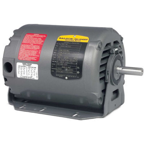 Baldor-Reliance Motor Rm3108A, .5Hp, 1725Rpm, 3Ph, 60Hz, 56H, 3416M, Open, F1