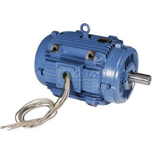 Weg Pad Mount Motor, 00536Et3Epm182/4Y, 5 Hp, 3600 Rpm, 208-230/460 Volts, 3 Phase, Teao