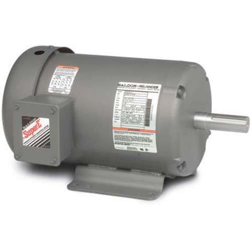 Baldor-Reliance Hvac Motor, Ehm3554T, 3 Ph, 1.5 Hp, 208-230/460 V, 1760 Rpm, Tefc, 145T Frame