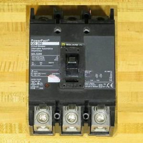 Square D QDL32200 Circuit Breaker, 200 Amp