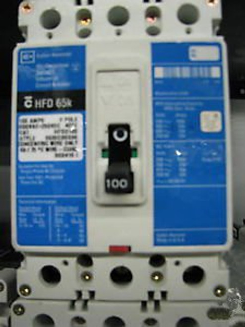 Cutler Hammer HFD3100 Circuit Breaker, Blue Label