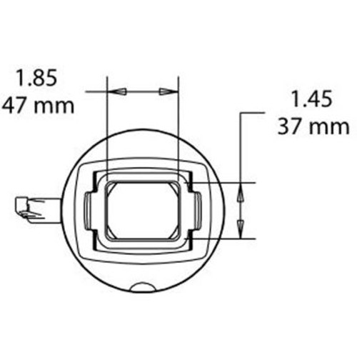 Hoffman A90RP24F5, Rack Angles, 19 In. Tapped (2), Fits 90.06X24.06, Steel/Zinc