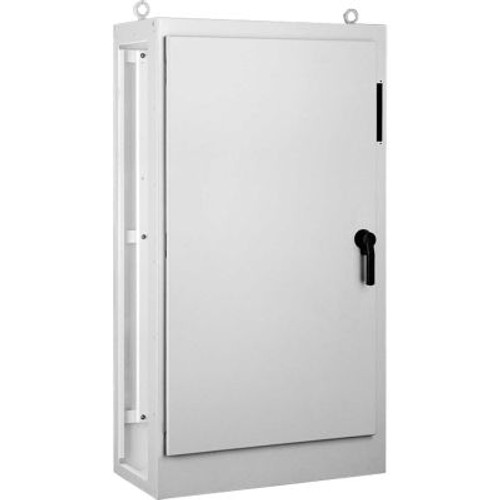 Hoffman AMOD84X7818FTCLP, Modular Disc. Encl, W/O Panel, 2 Door, 84.12X78.50X18.12, Paint