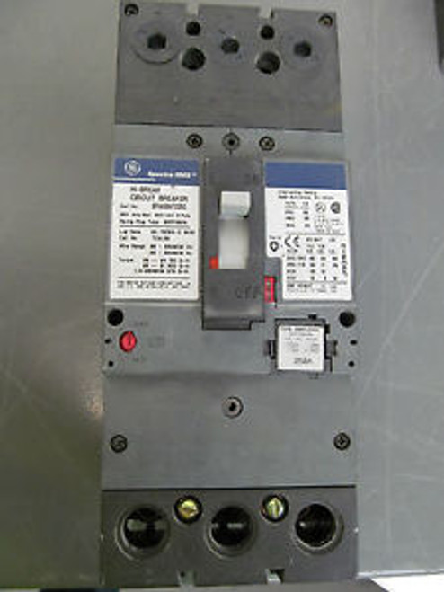 General Electric Spectra RMS SFHA 36AT0250 250 Amp 3 Pole 600 V W/250 Trip