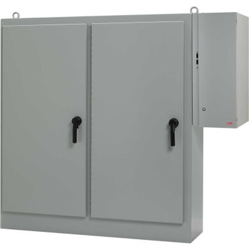 Hoffman A90XD7820FTCLP, Sequestr&#8482; External Disc. Pkg, 2 Door, W/O Panel, 90.12X78.50X20.12