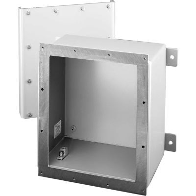 Hoffman A16D128, Enclosure, Nema Type 9, 16.00X12.00X8.00, Steel/Gray