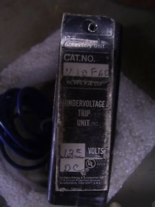 ITE CAT U10F60 UNDERVOLTAGE TRIP 125 VDC