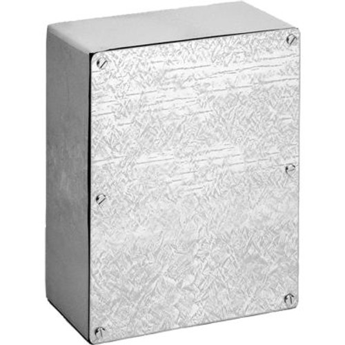 Hoffman A12128GSC, Galvanized Box /Screw Cover, 12.00X12.00X8.00, Galvanized Hoffman A12128GSC, Galvanized Box /Screw Cover, 12.00X12.00X8.00, Galvanized