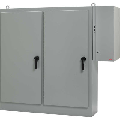 Hoffman A72XD7818FTCLP, Sequestr™ External Disc. Pkg, 2 Door, W/O Panel, 72.12X78.50X18.12
