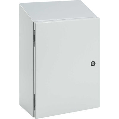 Hoffman CSD12126ST, Concept™ Wall-Mount Encl, 12.00X12.00X6.00, 16 Body Ga