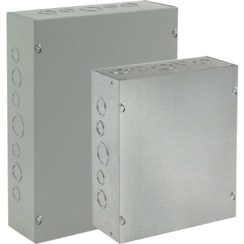 Hoffman ASE30X24X6NK, Pull Box, Screw Cover, 30.00X24.00X6.00, Steel/Gray