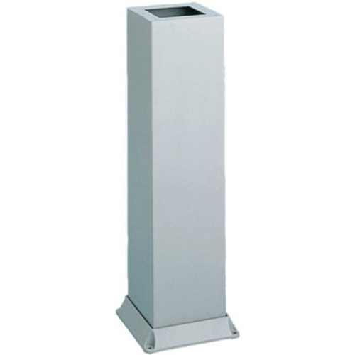 Hoffman AP23B88, Pedestal, Bolt-Down Type, 23.00X8.00X8.00, Steel/Gray