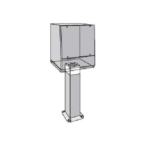 Hoffman APE688, Pedestal Extension, 6.00X8.00X8.00, Steel/Gray