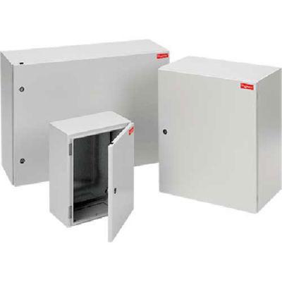 Hoffman G400600225G FUSION G7™ Wall-Mount Enc W/Gl Plate, 400x600X225mm