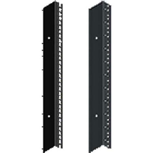 Hoffman PRA1920THL1 Rack Angles, Coloc, THole, 42 Unit, Full Ht, Steel/zinc