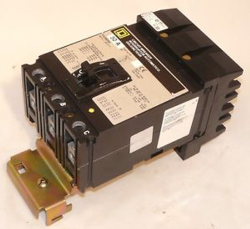 Used Square D I Line Breaker FH36030 3 Pole 30 Amp 600V SQD Circuit Breaker