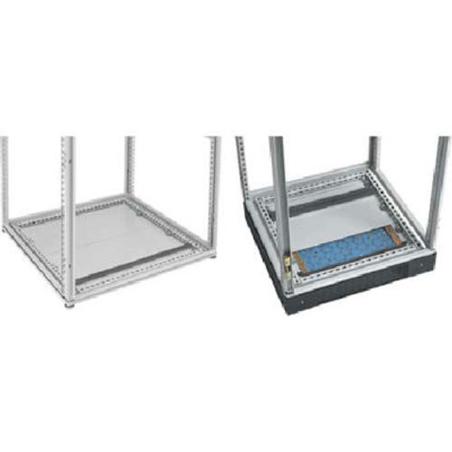 Hoffman PGP166 Gland Plate, Solid, Fits 1600x60, Steel/LtGray