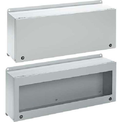 Hoffman LHC237716 INLINE™ Hinged Solid Door,Type 4, 230x770x155mm, Steel/LtGray