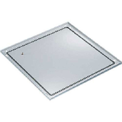Hoffman PB0128 Base,Solid, Fits 1200x80, Steel/LtGray