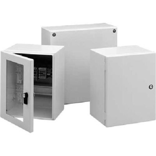 Hoffman LWC252015 INLINE™ Window Door Encl, Type 12, 250x200x150mm, Steel/LtGray Hoffman LWC252015 INLINE™ Window Door Encl, Type 12, 250x200x150mm, Steel/LtGray