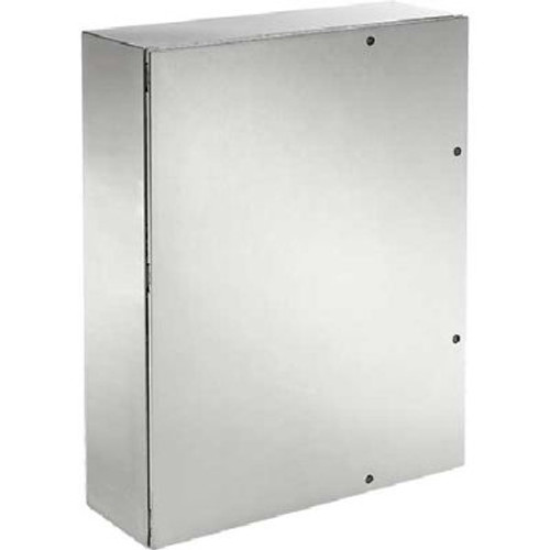 Hoffman CSD363612SSR, CONCEPT&#8482; Wall Mt Encl W/Add QT Ltch, Type 4X, 36.00x36.00x12.00in