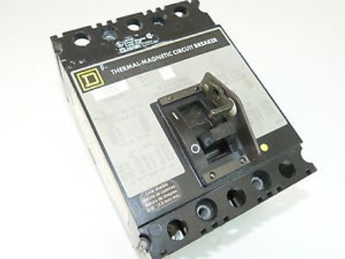 Used Square D FHP36100 3p 100a 600v Circuit Breaker 1-yr Warranty