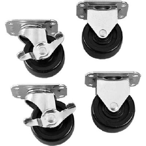 Hoffman CCPK18, Caster Plate, 2 Plates/Kit, 3"Dia