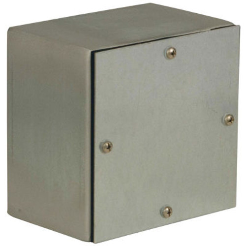 Hubbell-Wiegmann WA121204GSCG N3/4, Galvanized, Gasketed Screw Cover Boxes, 12"L x 12"W x 4"H