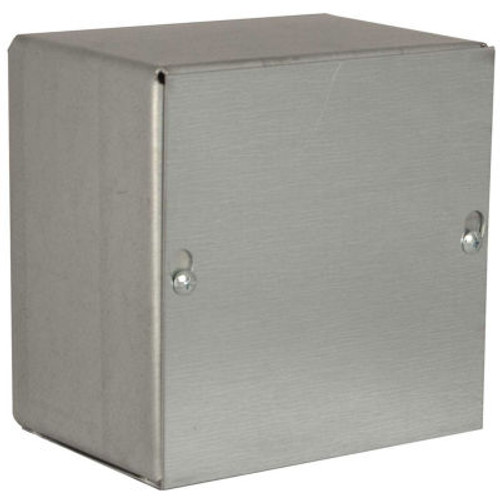 Hubbell-Wiegmann SC242408NK Pull Box, NEMA 1, Screw Cover, 24"L x 24"W x 8"H, Painted, No KOs