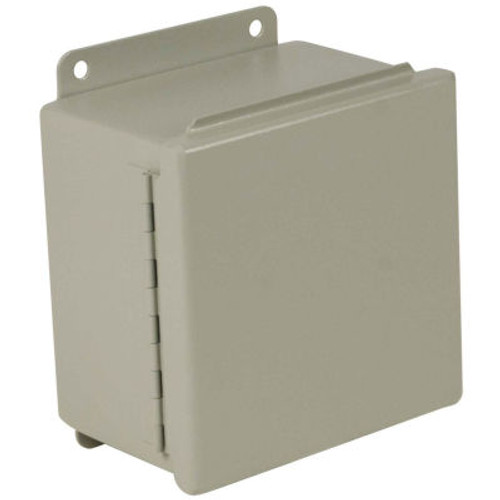 Hubbell-Wiegmann B161408CH Wall Mount Enclosure, NEMA 12, Continuous Hinge, 16"L x 14"W x 8"H