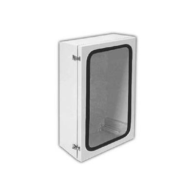 Vynckier ANG2820PL ARIA 28" X 20" Non-Metallic Enclosure, Gasket Window, Padlockable Latches