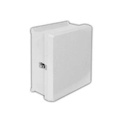 Vynckier Vj806hwll1 Vj 8" X 6" Non-Metallic Enclosure, Hinge, 1 Twist Latch - Min Qty 2