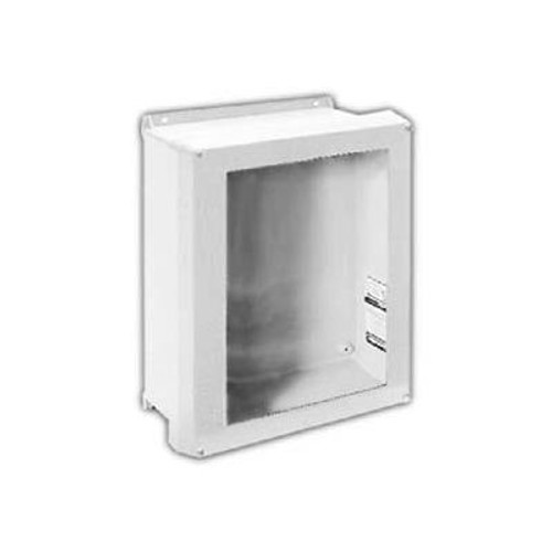 Vynckier VJB1008W VJB 10" X 8" Non-Metallic Enclosure, Bonded Window, 4 Corner Screws