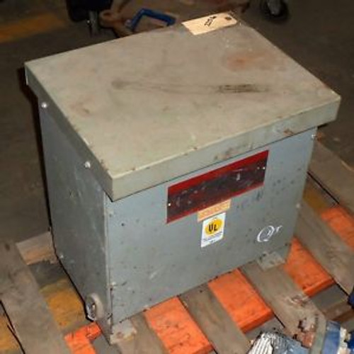 GENERAL ELECTRIC DRY TYPE MV 3-PHASE 60HZ 15KVA CLASS AA  TRANSFORMER 9T21 A 14