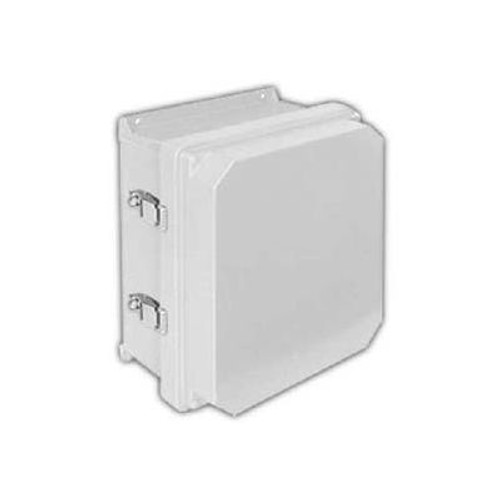 Vynckier Rvj1614Nhwpl2 Rvj 16" X 14" Non-Metallic Enclosure/Raised Cover/2 Padlockable Latches