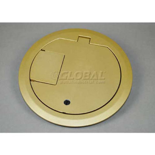 Wiremold CRFBCTCBSTR Floor Box CRFB Series Cover Assembly Tamper Resistant, Brass