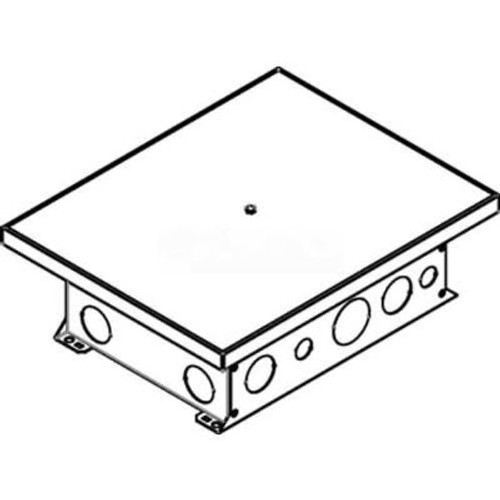 Wiremold CCBBS-OG Floor Box Small Ballroom Box, On-Grade