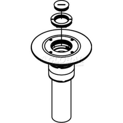 Wiremold RC9AM2TCAL Poke-Thru Furniture Feed Unit, 1-1/4" & 2" Concentric Screw Plug, Aluminum