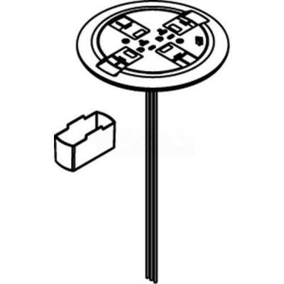 Wiremold RC7KTCBK Poke-Thru Scrub Water Retro Kit, Black