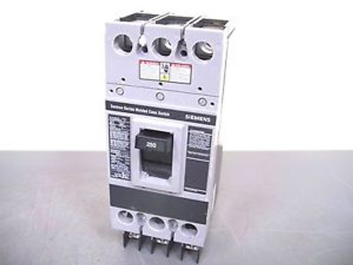 SIEMENS SENTRON CIRCUIT BREAKER CATFXD63S250A 250A/600V/3POLE