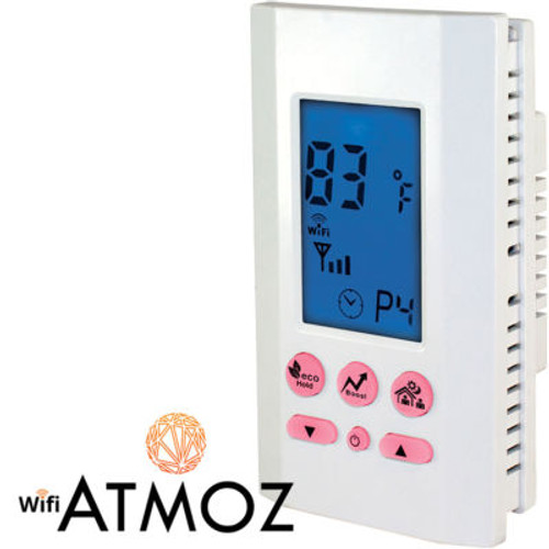 King Electric Wi-Fi Smart Thermostat Atmoz1-240-Wifi Programmable Single-Pole Heat Only 240V 16A
