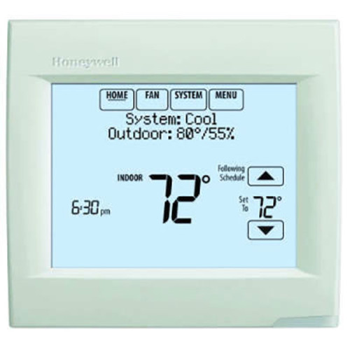 Visionpro 8000 Thermostat With Redlink-1H/1C Heat Pump Or 1H/1C Conventional, White