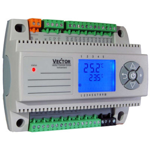 Vector Controls Universal Hvac Controller Tcx2-40863-Op With Integrated Operation Terminal