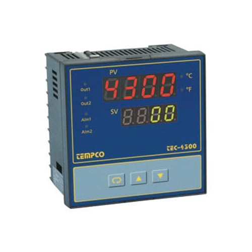 Temperature Control - 90-264VAC, 1/4Din, SSR/3Relay, TEC55015