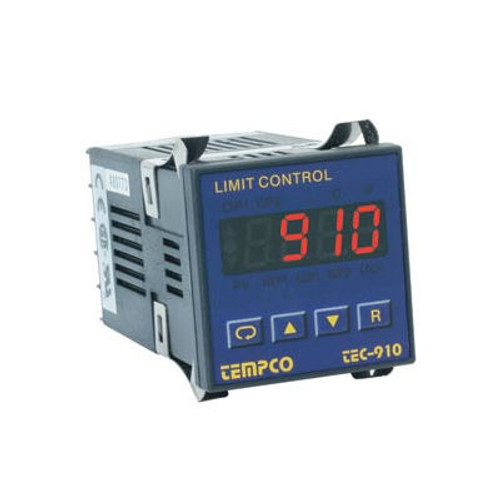 Temperature Control - Prog, 90-250V, Relay2A, Hi-Limit, Tec16001