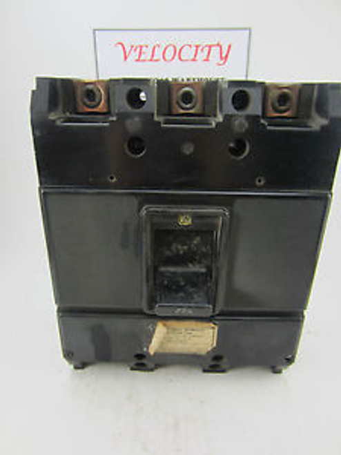 WESTINGHOUSE J3225 3 Pole 225 Amp Type J Circuit Breaker