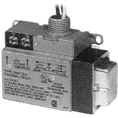 TPI Low Voltage Relay Single Switch Throw With Built-In Transformer 240V 2A01G3