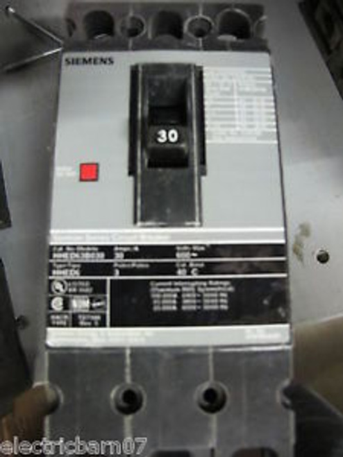 Siemens HHED63B030, 30 Amp Circuit Breaker
